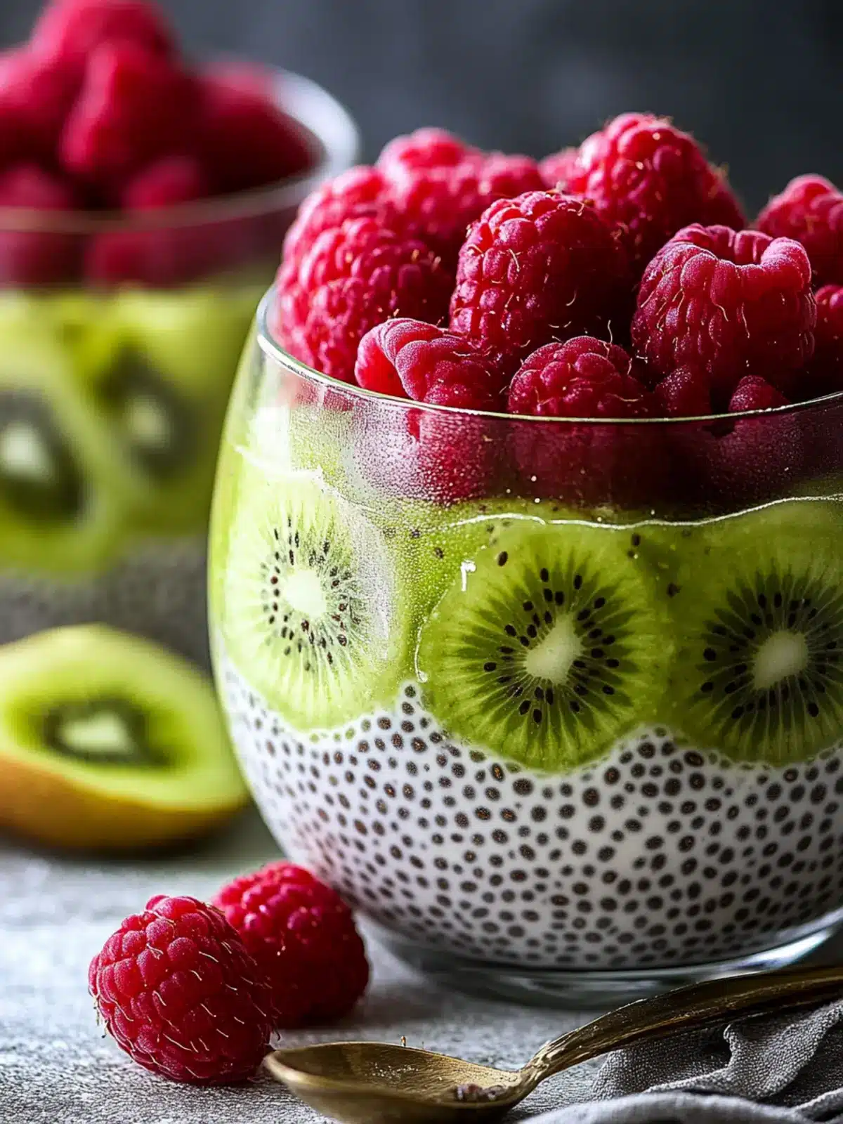Kiwi and Raspberry Chia Pudding for a Fresh Morning Boost 5 Kiwi and Raspberry Chia Pudding