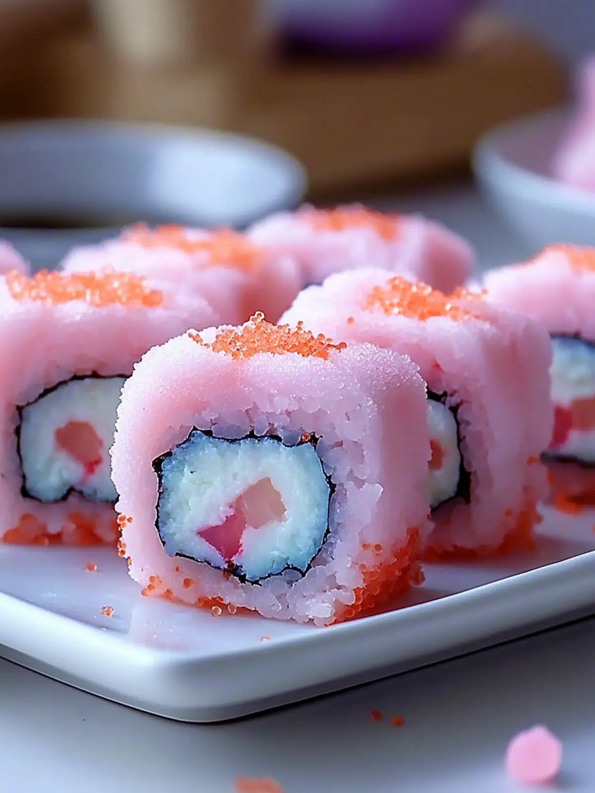 Cotton Candy Sushi: Fun and Sweet Treat for All Ages 2 Cotton Candy Sushi
