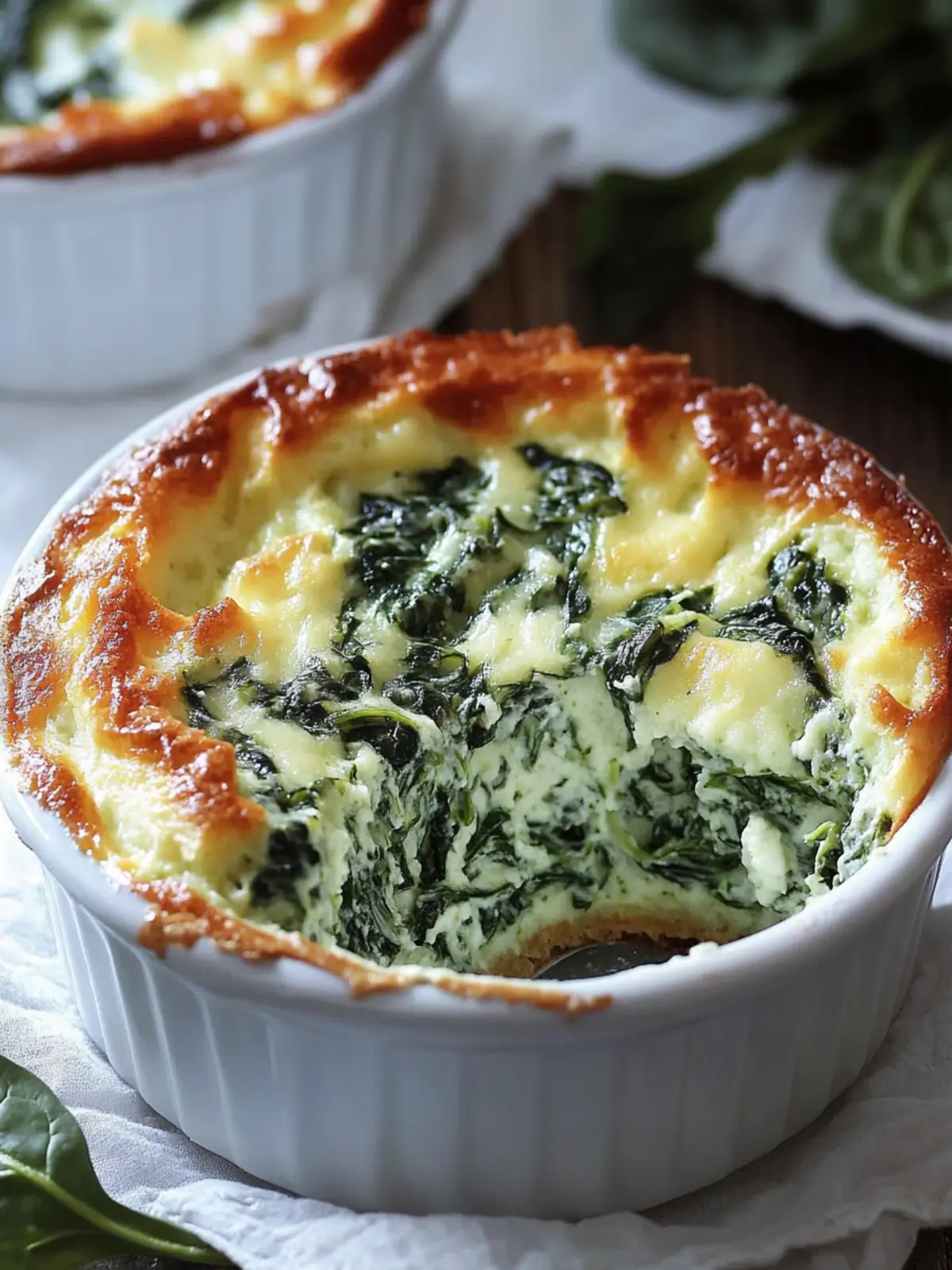 Light Spinach Soufflé: A Fluffy Comfort Food Delight 4 Light Spinach Soufflé