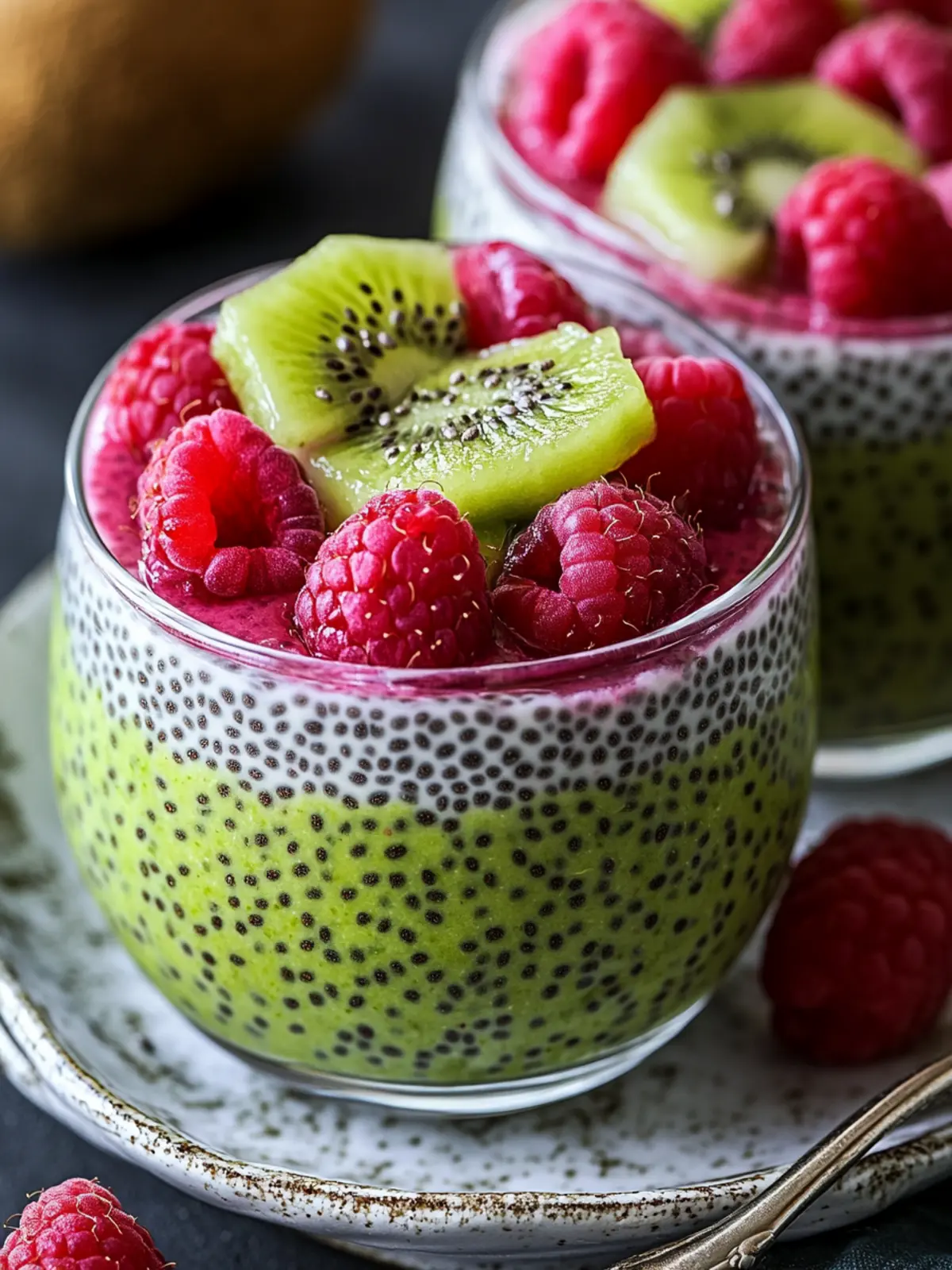 Kiwi and Raspberry Chia Pudding for a Fresh Morning Boost 4 Kiwi and Raspberry Chia Pudding
