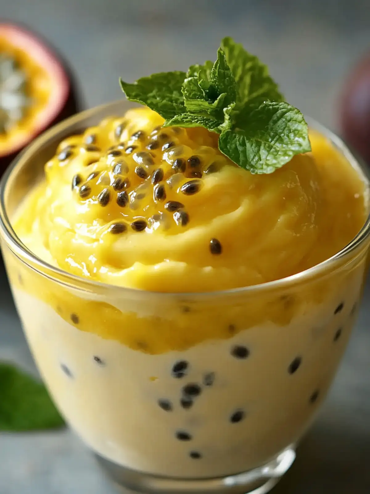 Creamy Passion Fruit Mousse That's Easy, Vegan, and Delicious 3 Creamy Passion Fruit Mousse