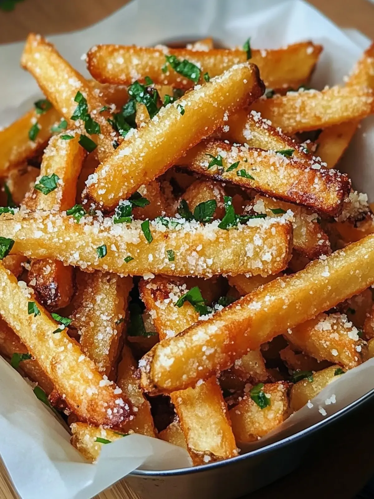 Crispy Garlic Parmesan Fries: Your New Favorite Snack Delight 3 Crispy Garlic Parmesan Fries