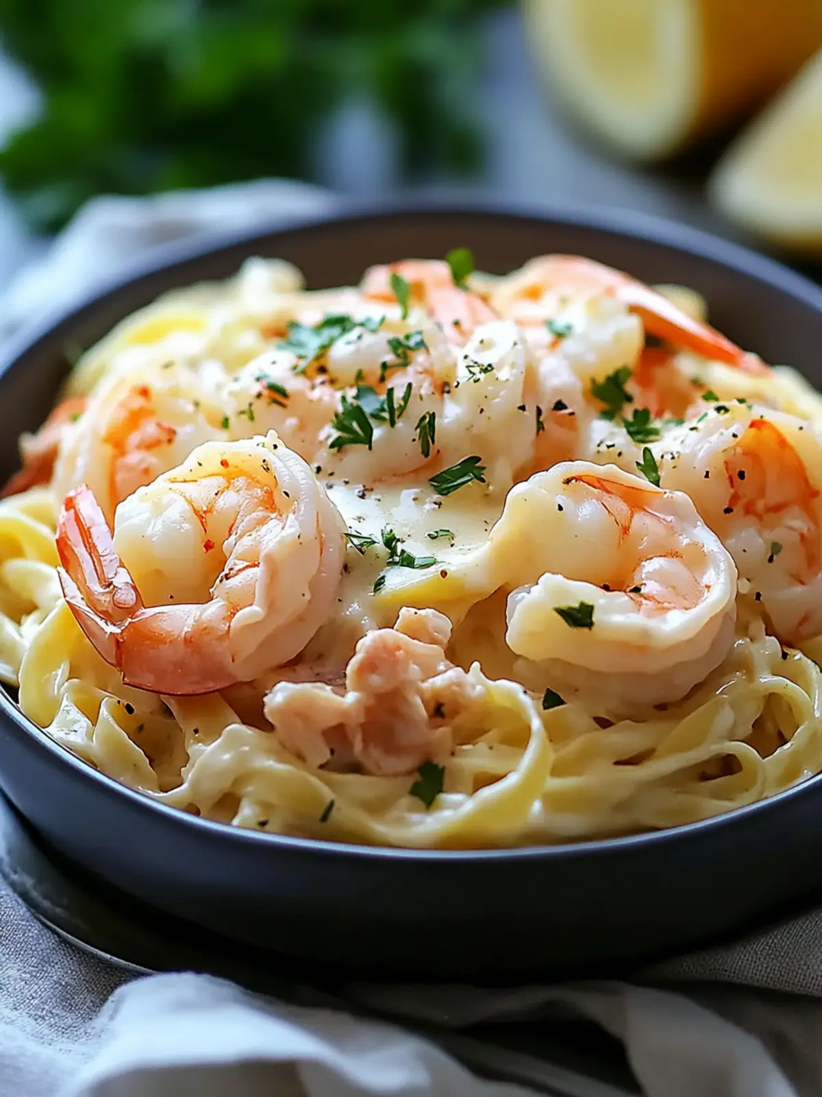 Creamy Shrimp & Crab Alfredo Roll-Ups: A Seafood Delight 5 Creamy Shrimp & Crab Alfredo