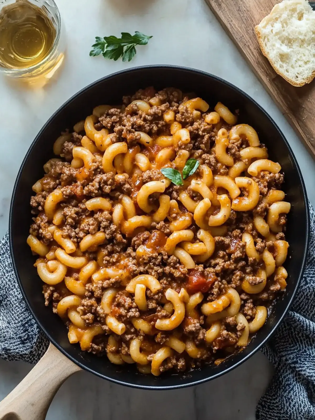 Hearty Beefaroni: Comfort Food in Just 30 Minutes 5 Hearty Beefaroni