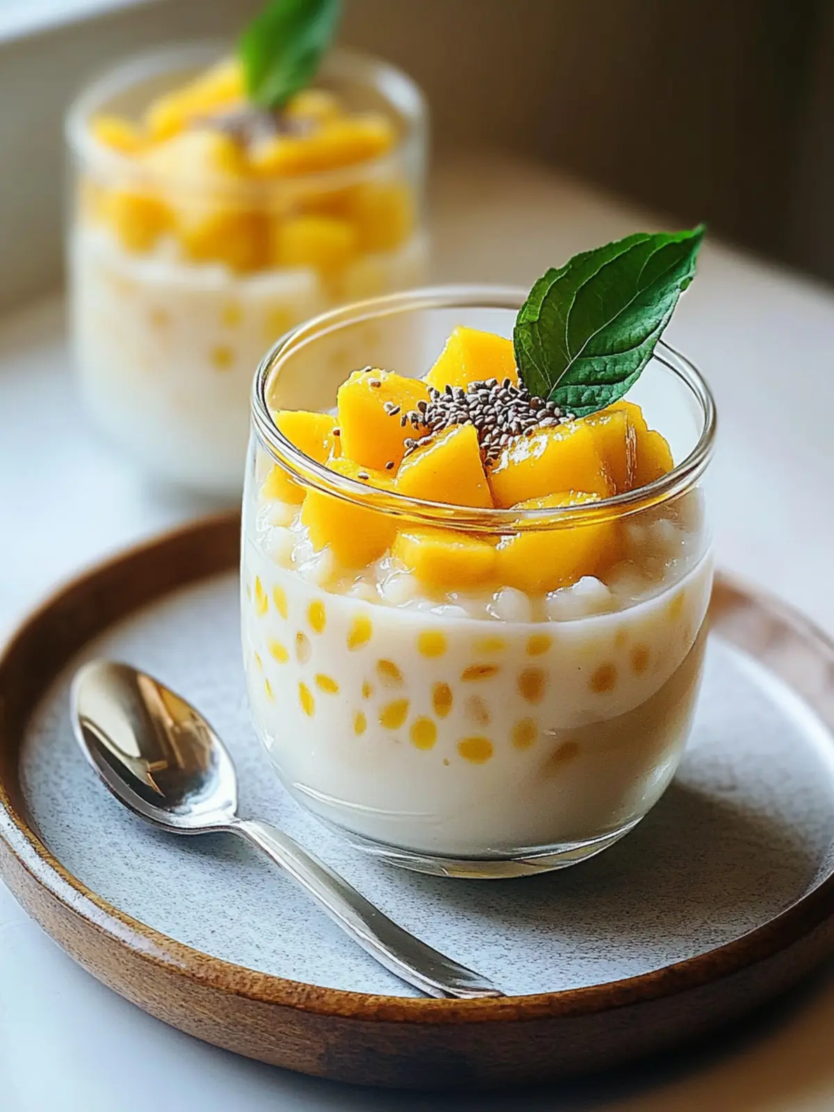 Delicious Mango Tapioca Pudding for a Refreshing Summer Treat 2 Mango Tapioca Pudding