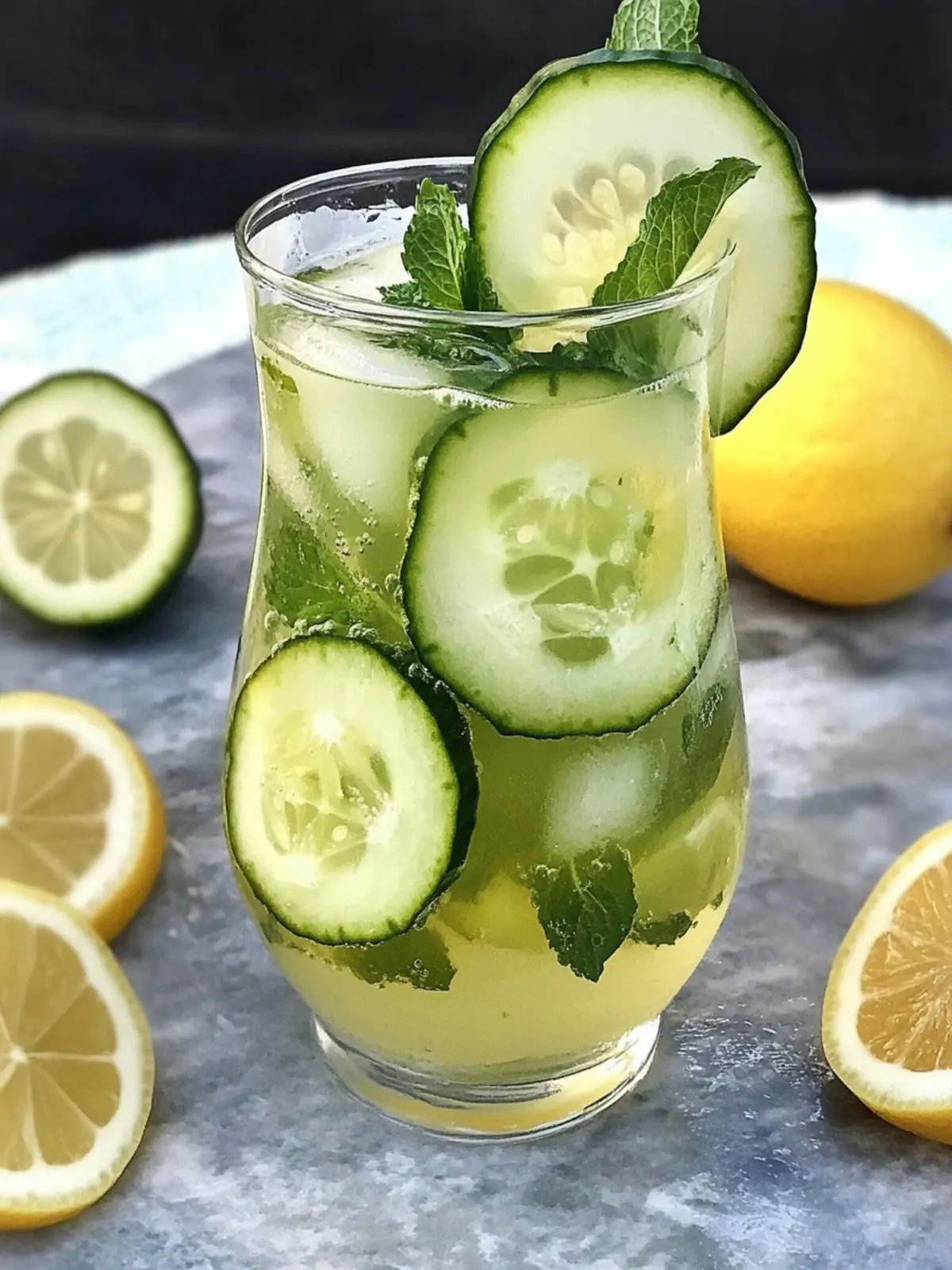 Revitalize Your Summer with Cucumber Mint Lemonade Bliss 4 Cucumber Mint Lemonade
