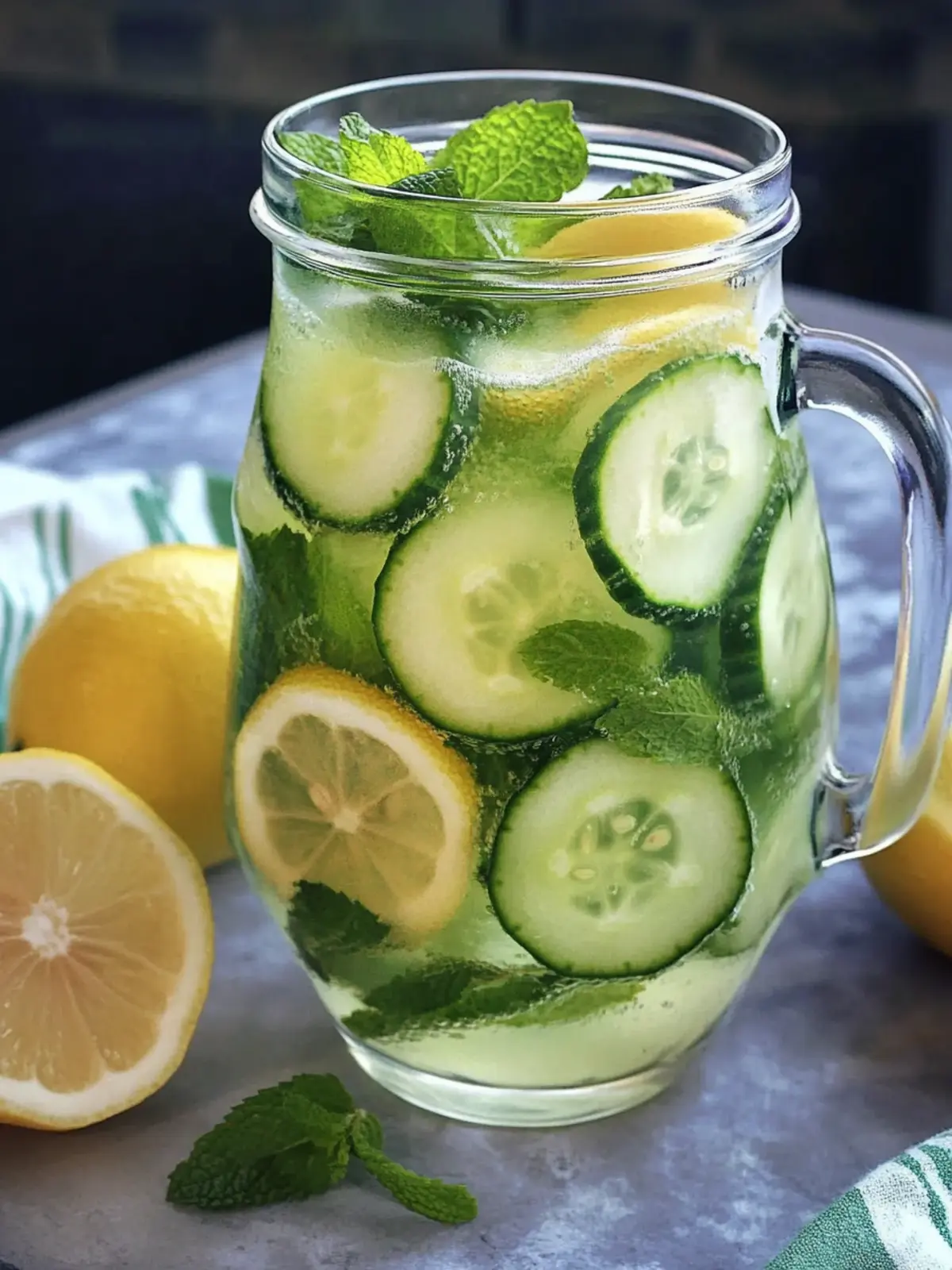 Revitalize Your Summer with Cucumber Mint Lemonade Bliss 5 Cucumber Mint Lemonade