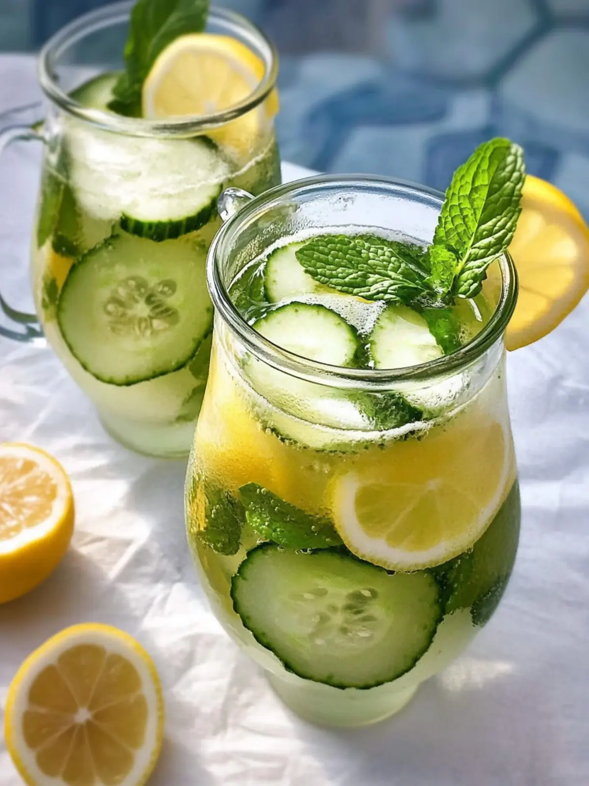 Revitalize Your Summer with Cucumber Mint Lemonade Bliss 3 Cucumber Mint Lemonade
