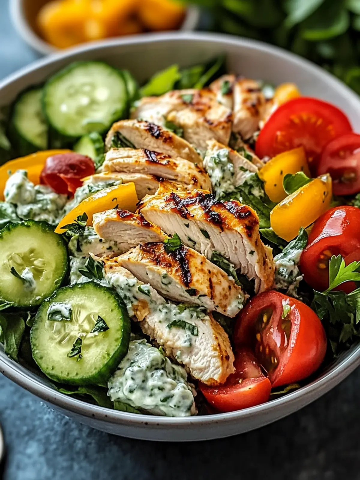 Delicious Tzatziki Chicken Salad: A Fresh Mediterranean Dream 5 Delicious Tzatziki Chicken Salad