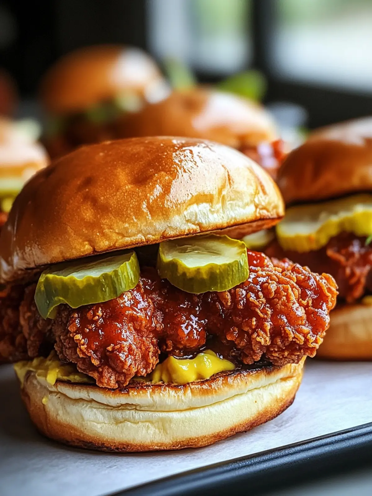 Nashville Hot Chicken Sandwiches: Spicy Flavor at Home 4 Nashville Hot Chicken Sandwiches