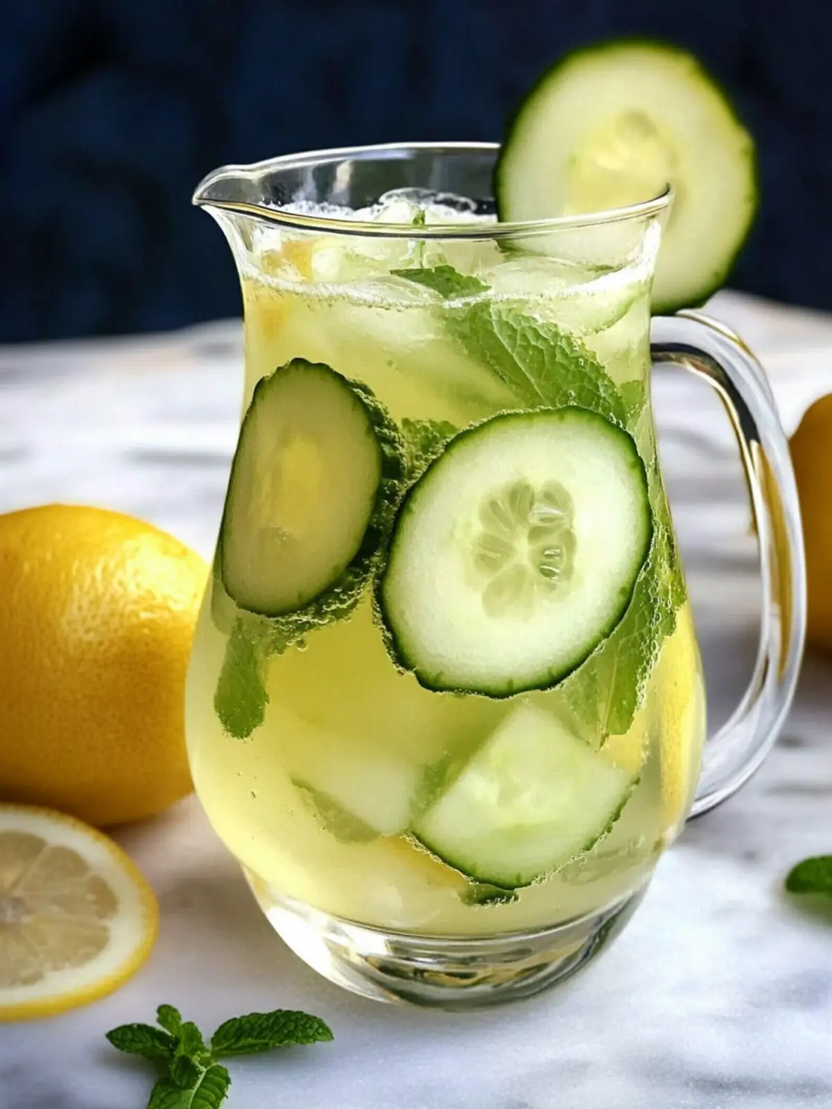 Revitalize Your Summer with Cucumber Mint Lemonade Bliss 2 Cucumber Mint Lemonade