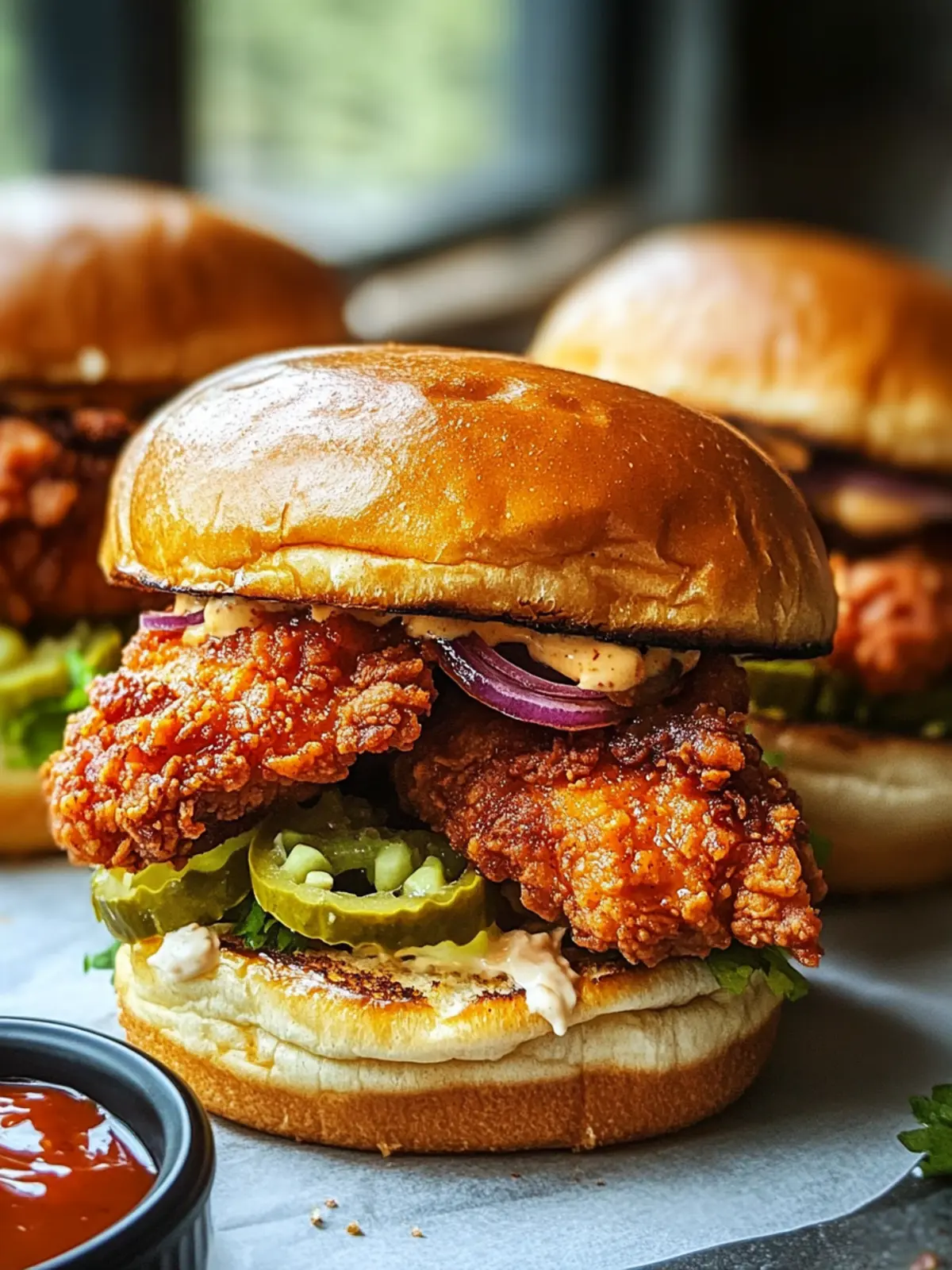 Nashville Hot Chicken Sandwiches: Spicy Flavor at Home 3 Nashville Hot Chicken Sandwiches