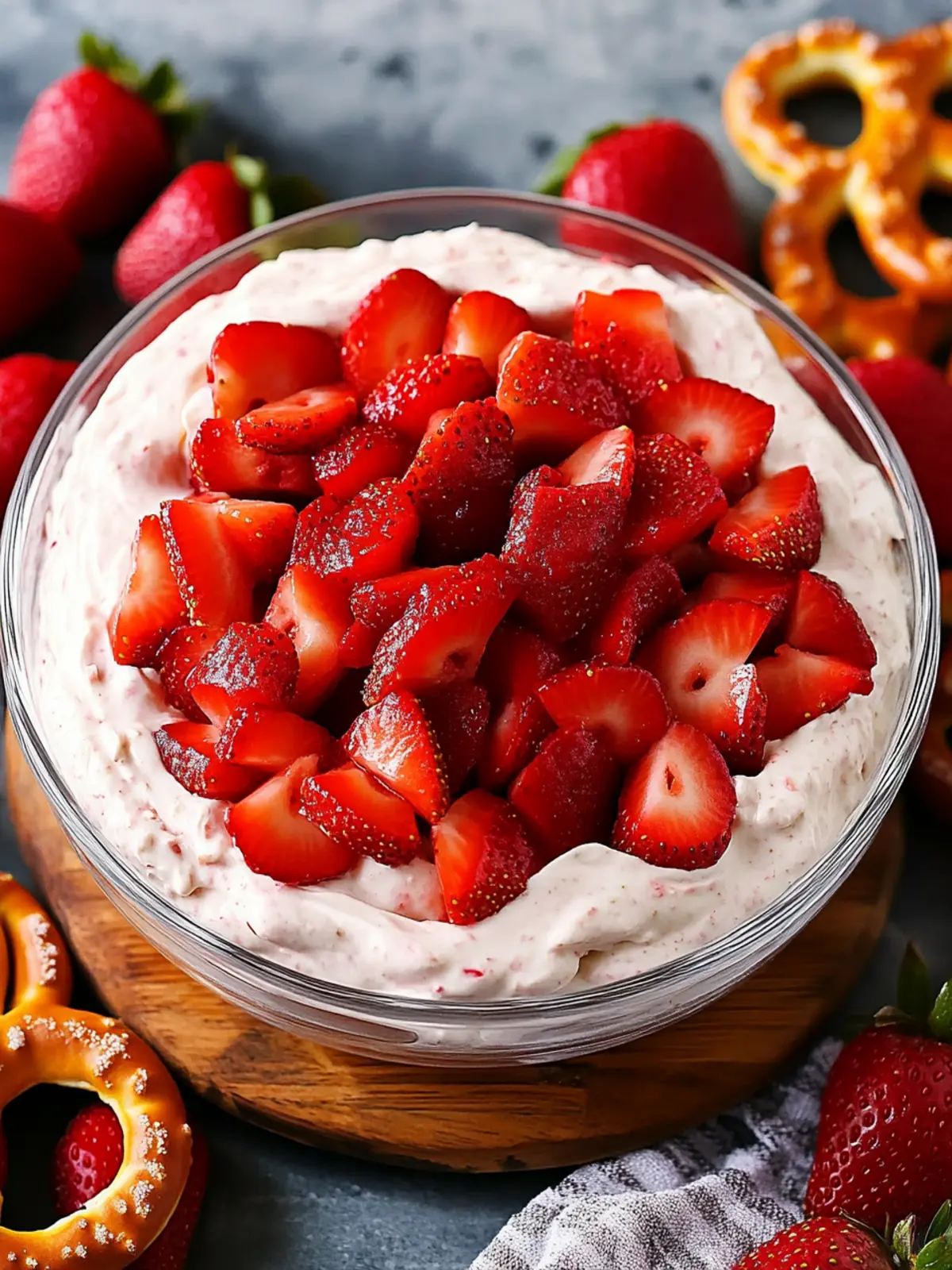 Strawberry Pretzel Salad Dip: No-Bake Delight Everyone Loves 2 Strawberry Pretzel Salad Dip