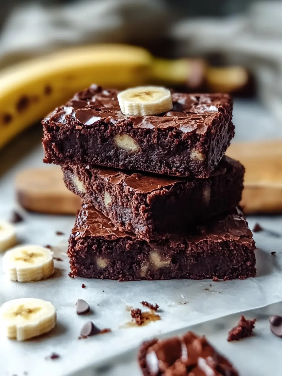 Healthy Banana Brownies: Guilt-Free Indulgence You’ll Love 2 Healthy Banana Brownies
