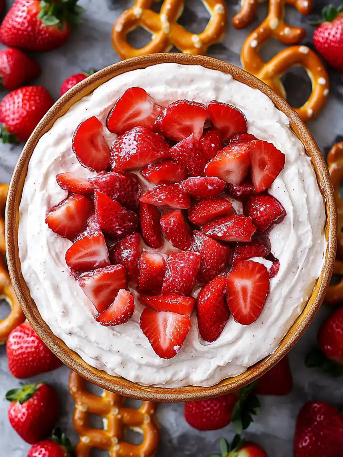 Strawberry Pretzel Salad Dip: No-Bake Delight Everyone Loves 5 Strawberry Pretzel Salad Dip