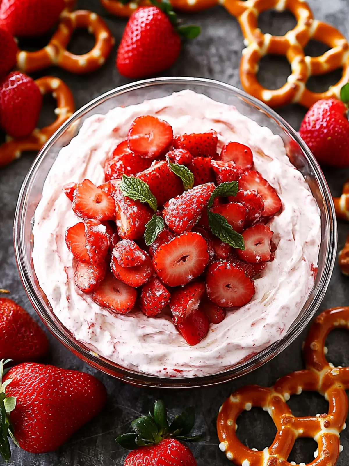 Strawberry Pretzel Salad Dip: No-Bake Delight Everyone Loves 4 Strawberry Pretzel Salad Dip