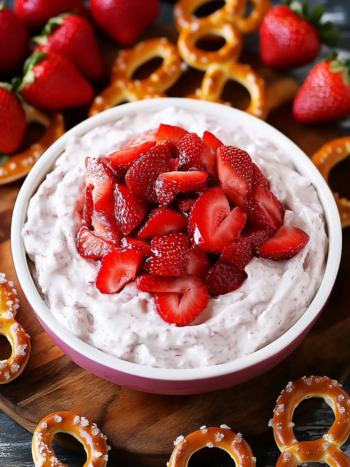 Strawberry Pretzel Salad Dip: No-Bake Delight Everyone Loves 3 Strawberry Pretzel Salad Dip