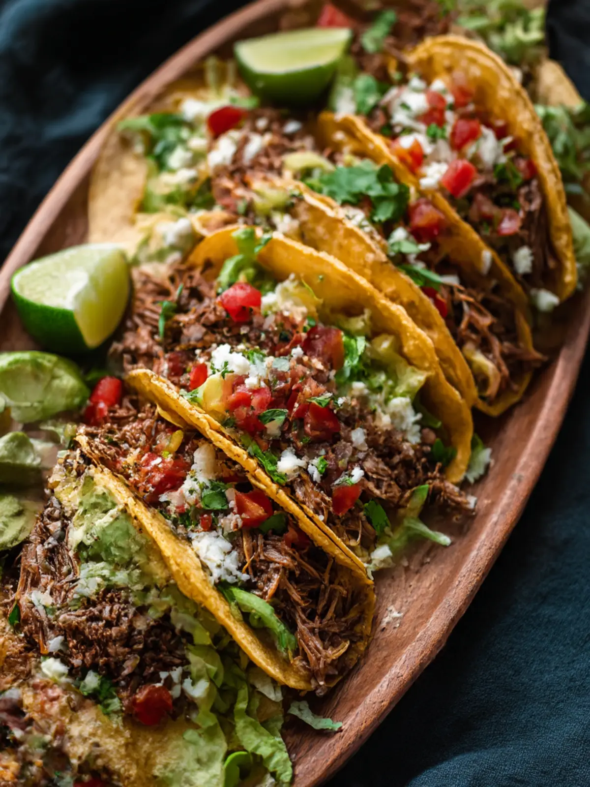 Melt-in-Your-Mouth Shredded Beef Tacos for Every Night 4 Shredded Beef Tacos