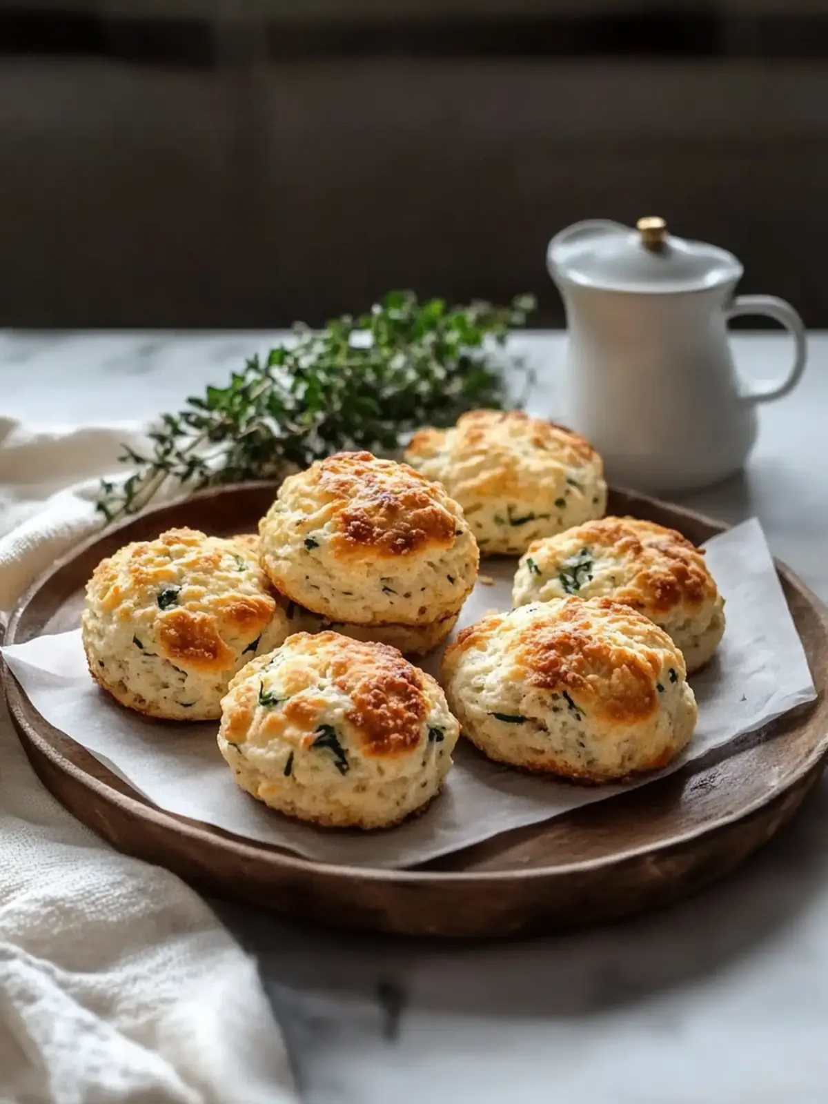 Fluffy & Savory Breakfast Protein Biscuits for Busy Mornings 3 Breakfast Protein Biscuits (Fluffy & Savory)