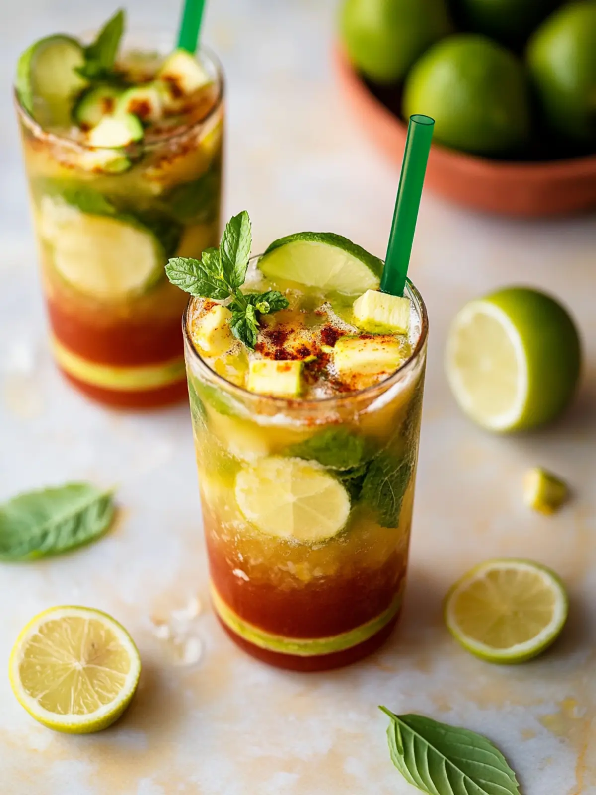 Zesty Pepinada: The Ultimate Refreshing Cucumber Slushie 4 Pepinada