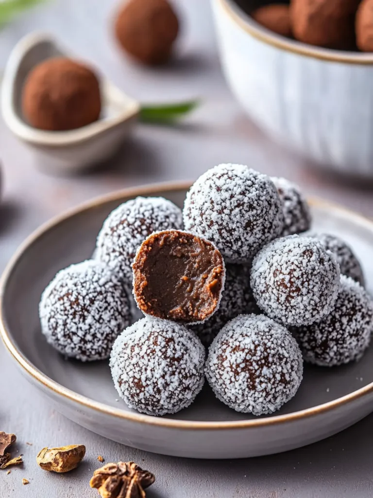 Condensed Milk Chocolate Truffles