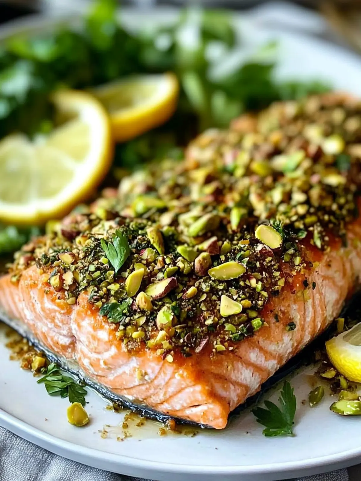 Pistachio Crusted Salmon: A Gourmet Dinner Made Easy 4 Pistachio Crusted Salmon