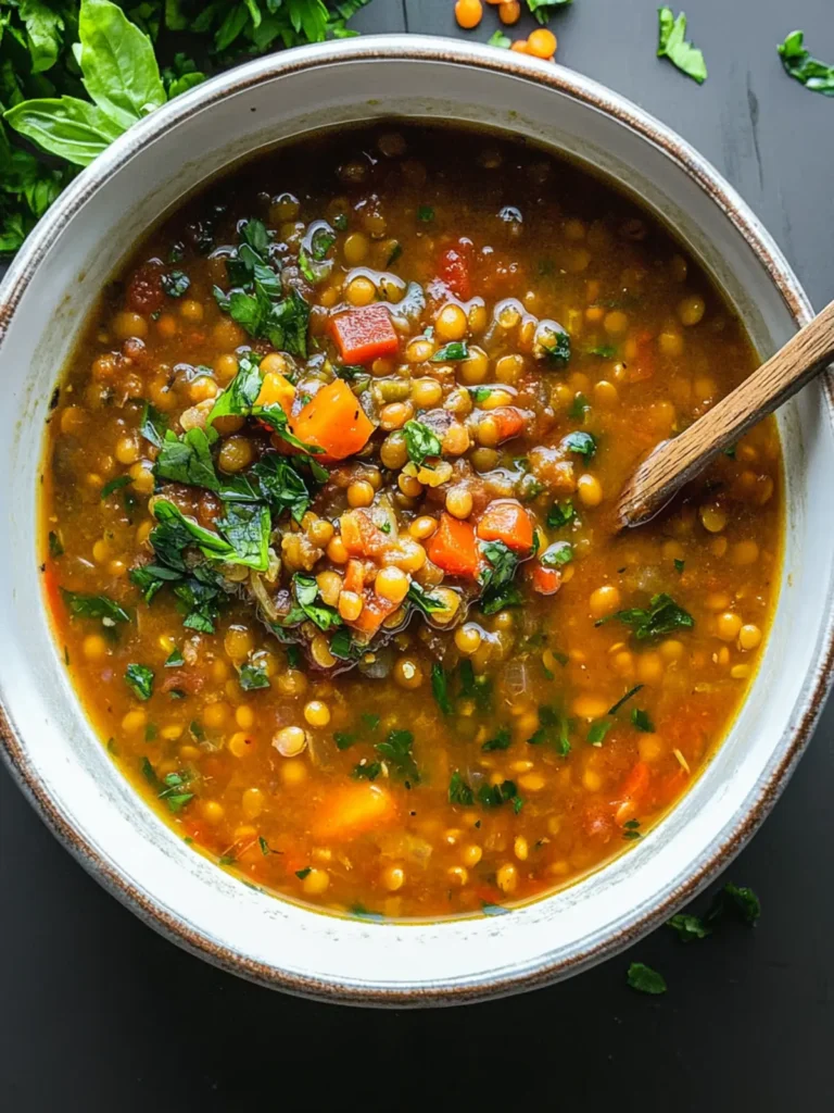 The Best Lentil Soup
