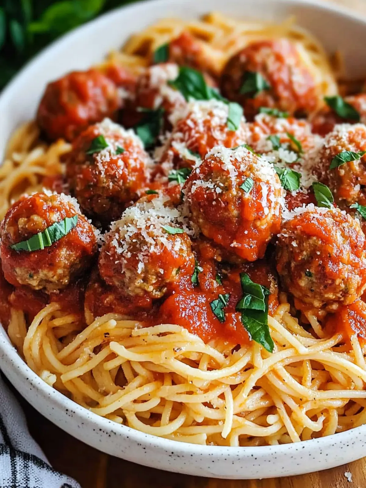 Spaghetti and Meatballs