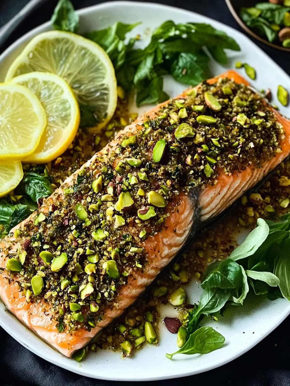 Pistachio Crusted Salmon: A Gourmet Dinner Made Easy 5 Pistachio Crusted Salmon