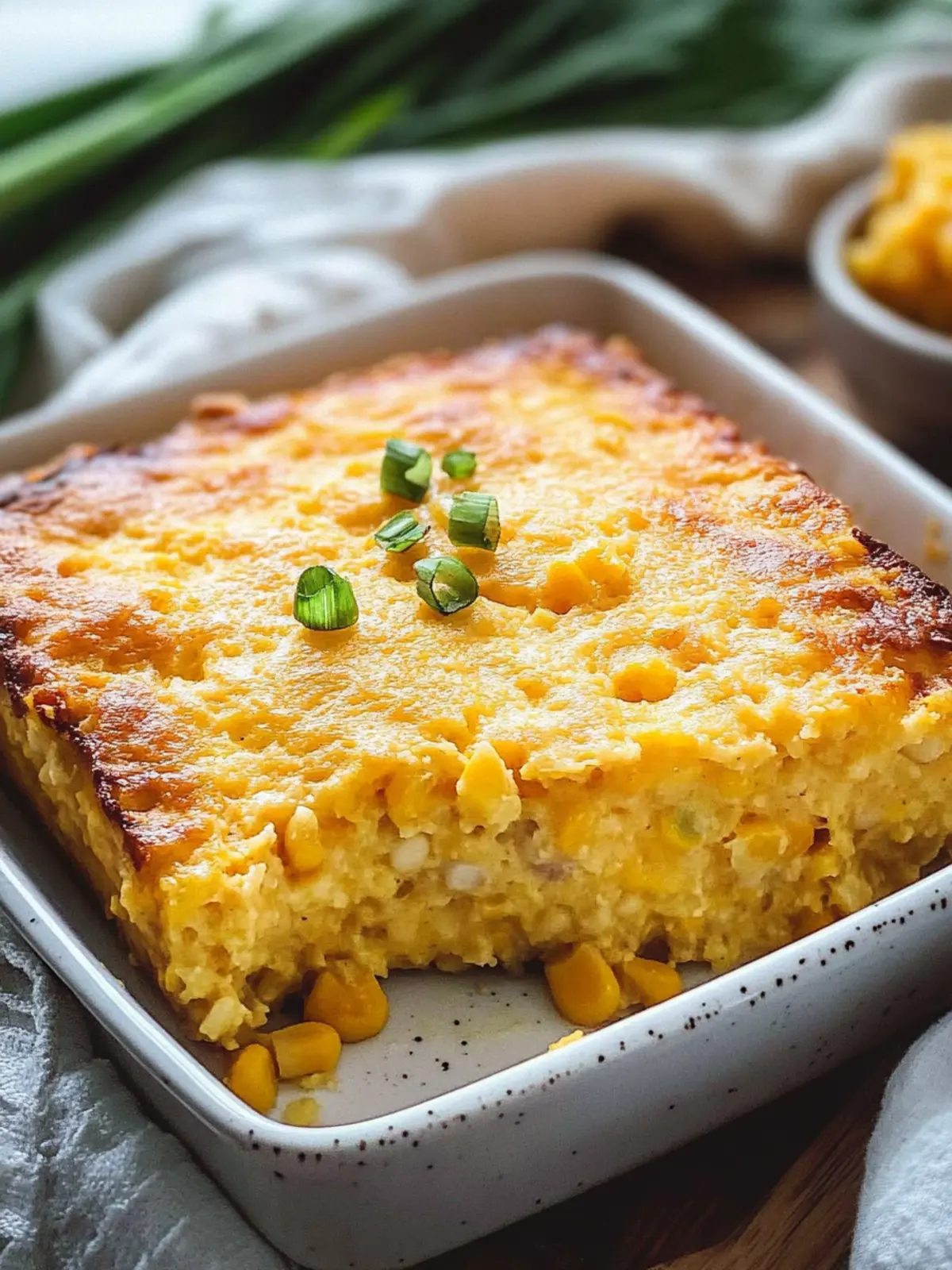 Baked Corn Pudding Casserole