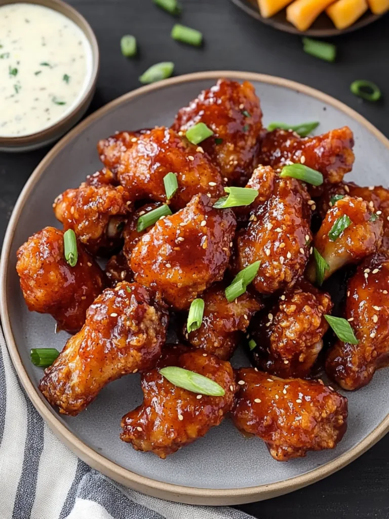 Honey BBQ Boneless Chicken Wings