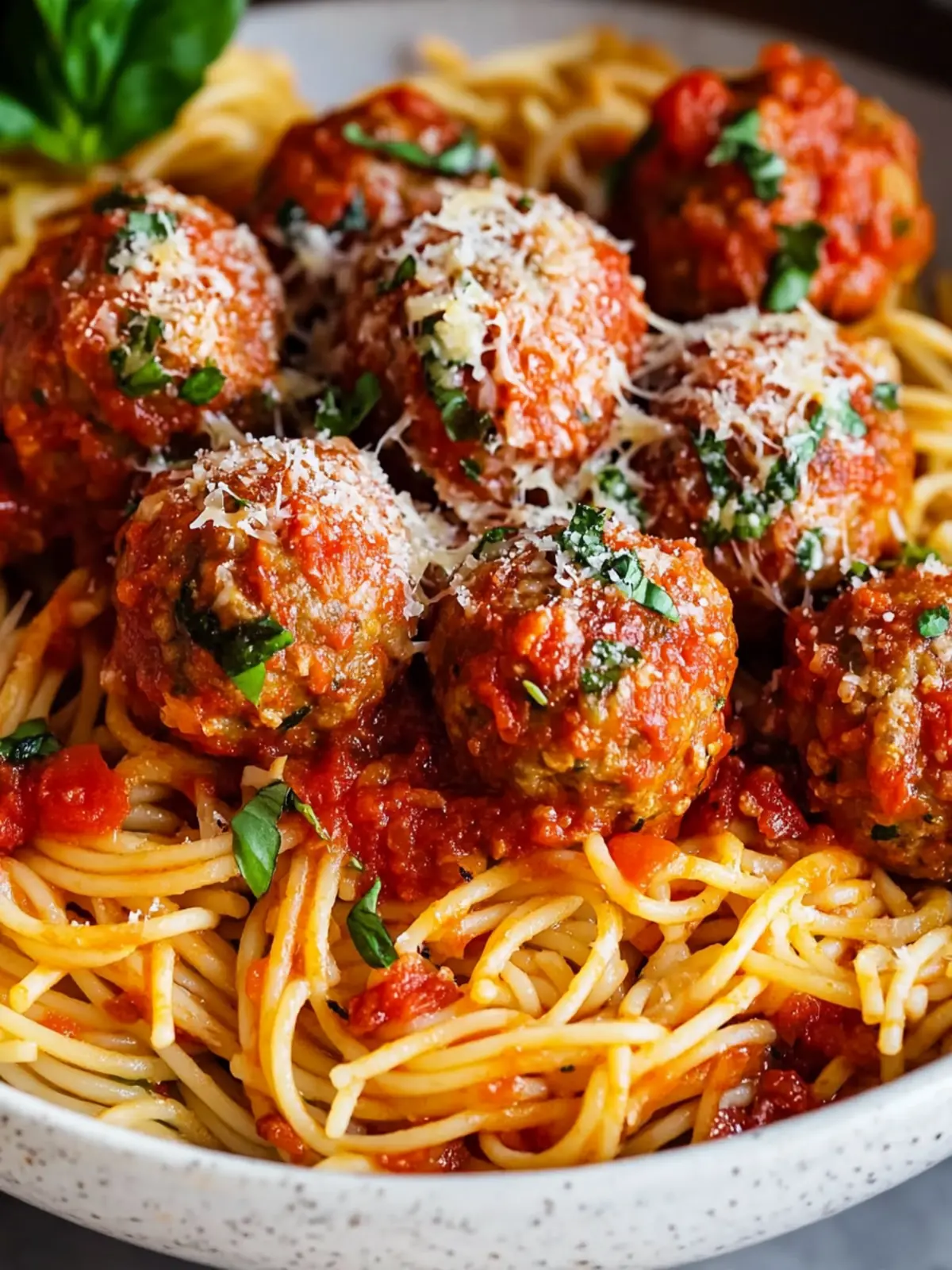 Spaghetti and Meatballs