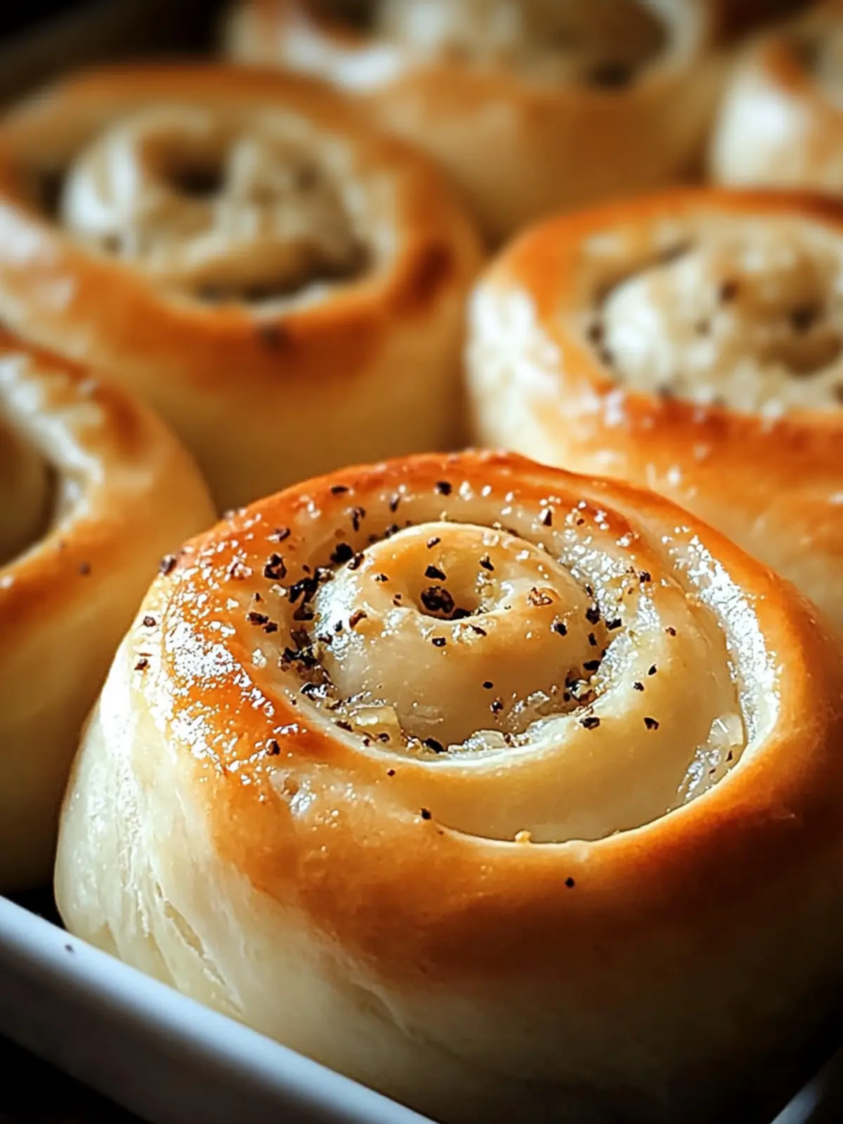 Fluffy Garlic-Swirl Rolls That Everyone Will Love 3 Fluffy Garlic-Swirl Rolls