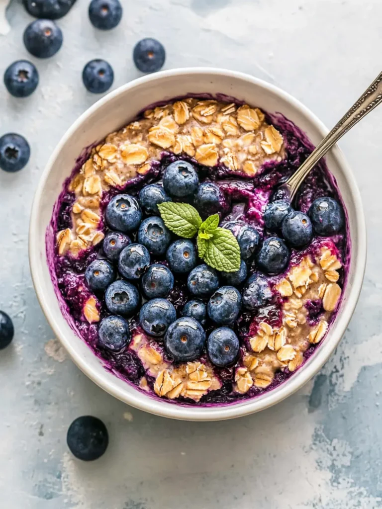Blueberry Baked Oats Recipe