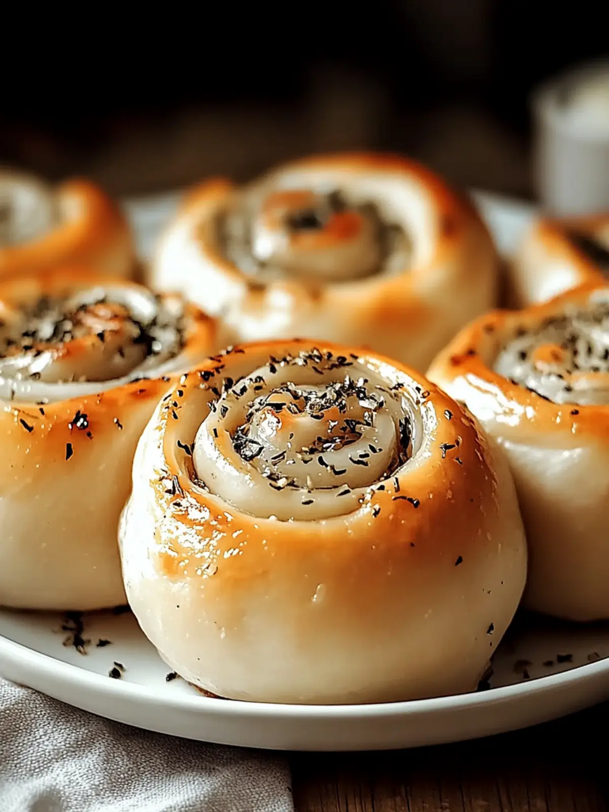 Fluffy Garlic-Swirl Rolls That Everyone Will Love 2 Fluffy Garlic-Swirl Rolls