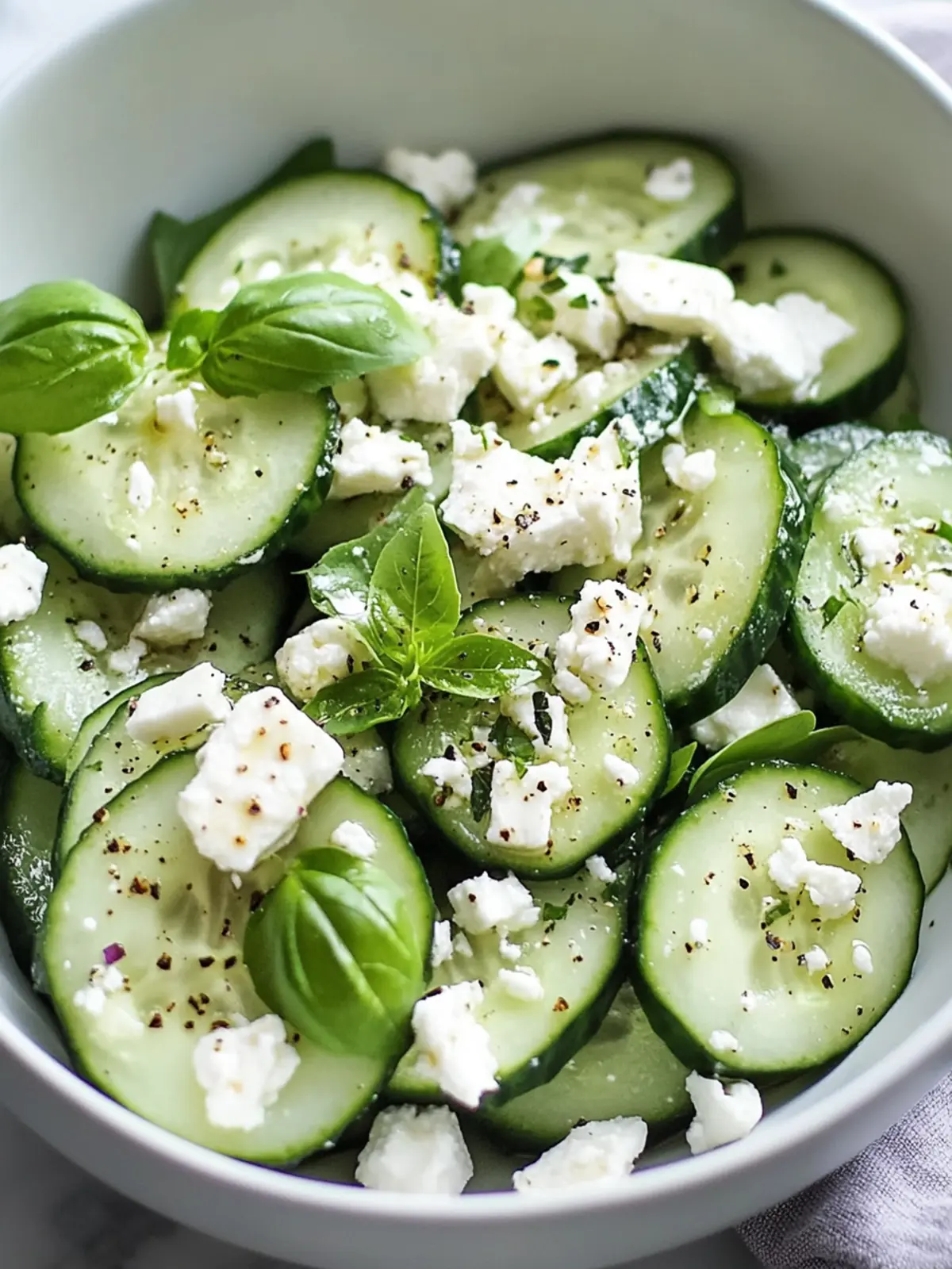 Crisp Cucumber Feta Salad: Your Perfect Summer Side Dish 5 Crisp Cucumber Feta Salad